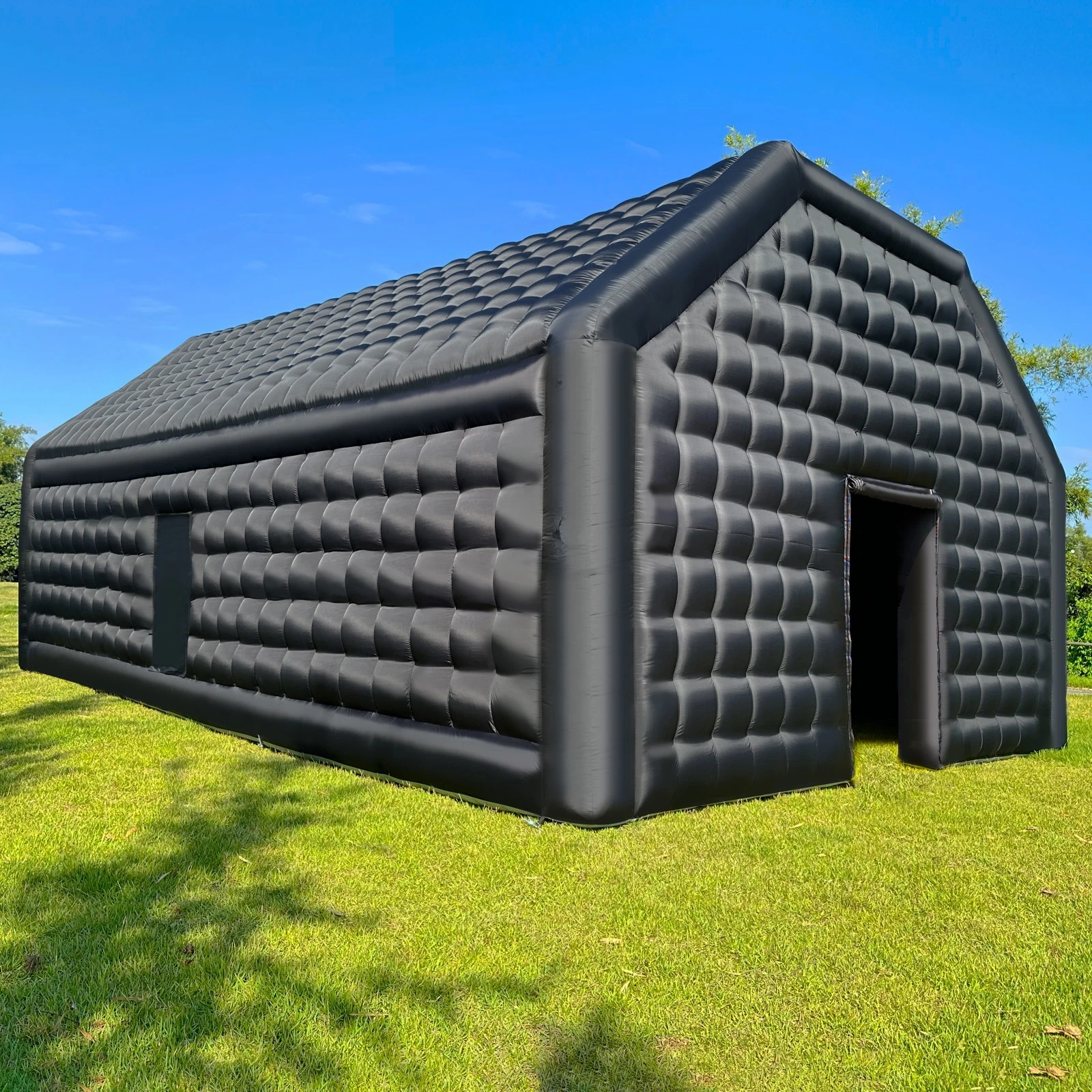 9m x 6m Black Inflatable Night Club Party Tent Hire