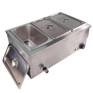 3 Pan Bain Marie Food Warmer Hire