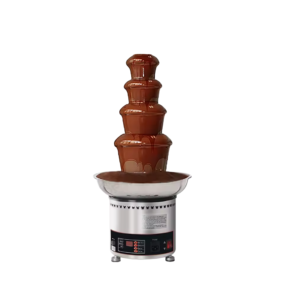 4 Tier 3kg Capacity Chocolate Fountain Hire
