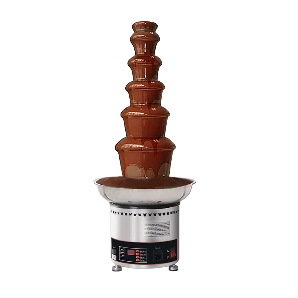 6 Tier 6kg Capacity Chocolate Fountain Hire