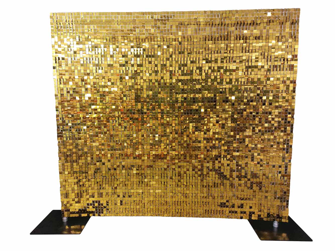 Gold Shimmer Wall Backdrop Hire